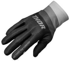 THOR Motokrosové rukavice Assist React MTB rukavice black/gray vel. L