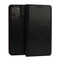 IZMAEL Kožené knížkové pouzdro pro Samsung Galaxy A51 - Černá KP15836