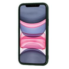 TopQ Kryt Jelly Case pro Iphone 12 Mini tmavě zelený