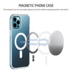 MobilPouzdra.cz Kryt MagSafe Silicone pro Apple iPhone 13 Pro , barva čirá