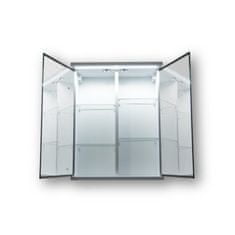 Olsen Spa Vrchní zrcadlová skříňka NICE s LED osvětlením 50 cm 15 cm 64 cm