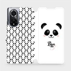 Mobiwear Flip pouzdro na mobil Huawei Nova 9 - M030P Panda Amálka