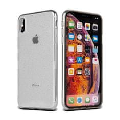 IZMAEL Průsvitné pouzdro se třpytkami pro Apple iPhone SE 2022/iPhone SE 2020/iPhone 8/iPhone 7 - Transparentní KP17851