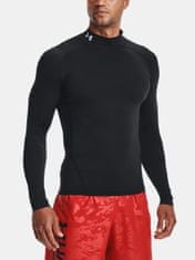 Under Armour Tričko UA HG Armour Comp Mock LS-BLK XL