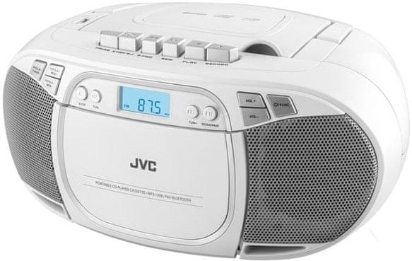 JVC RC-E451, bílá - zánovní