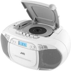 JVC RC-E451, bílá - zánovní