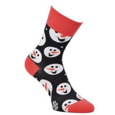 OXSOX Unisex barevné Crazy ponožky s vánočními motivy OX9101421 4-pack, 39-42