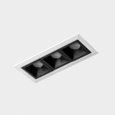 KOHL LIGHTING KOHL-Lighting NSES zapuštěné svítidlo s rámečkem 105x45 mm bílá-černá 6 W CRI 90 2700K DALI