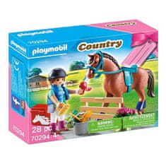 Playmobil Žokejka , Jezdecký dvůr, 28 dílků