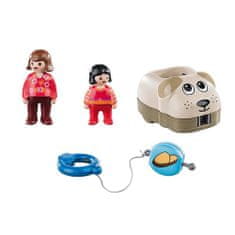 Playmobil Můj tahací pejsek , 1.2.3, 6 dílků