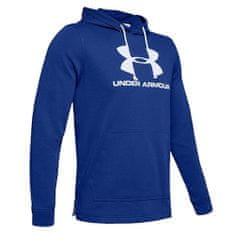 Under Armour SPORTSTYLE TERRY LOGO HOODIE-BLU, SPORTSTYLE TERRY LOGO HOODIE-BLU | 1348520-401 | LG