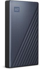 Western Digital WD My Passport Ultra - 2TB, modrá (WDBC3C0020BBL-WESN)