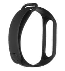 Tactical 513 Silikonový Řemínek pro Xiaomi Mi Band 3/4 Black