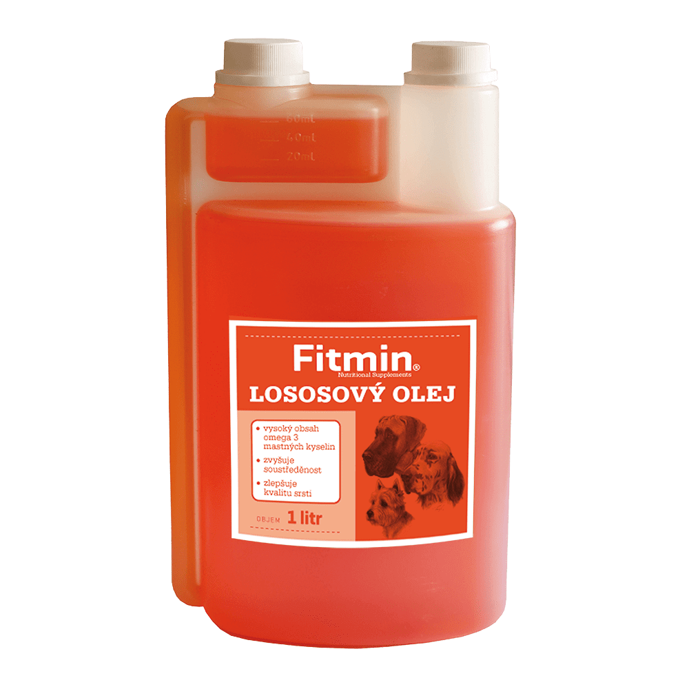 Fitmin Dog Lososový Olej 1 L