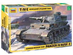 Zvezda Panzer IV Ausf.E, Model Kit 3641 , 1/35