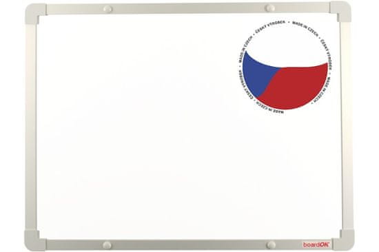 VISION Bílá emailová tabule boardOK 60x45 - ELOX