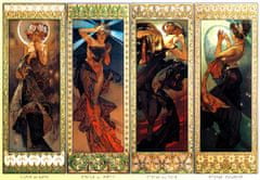 Puzzle Alfons Mucha - Hvězdy