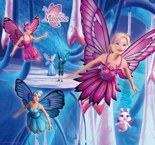 Puzzle Mariposa a sestry Barbie - PUZZLE s 3D efektem
