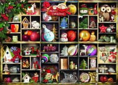 EuroGraphics Puzzle Vánoční ornamenty
