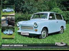 RETRO-AUTA© Puzzle Trabant 01 Universal (1975)