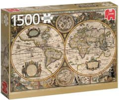 Puzzle Historická mapa světa