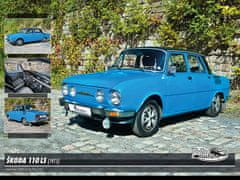 RETRO-AUTA© Puzzle Škoda 10 LS (1975)