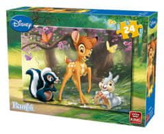 Puzzle Bambi se zvířátky - DĚTSKÉ PUZZLE