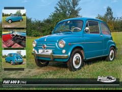 RETRO-AUTA© Puzzle Fiat 600 D (1964)