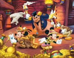 Puzzle Mickey Mouse - V pyramidě - PUZZLE s 3D efektem