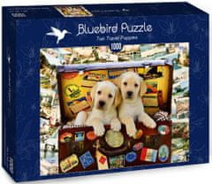 Blue Bird Puzzle Štěňata na cestách