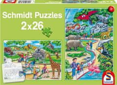 Puzzle Den v ZOO - DĚTSKÉ PUZZLE