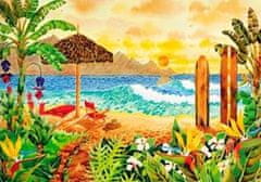 Clementoni Puzzle Ostrov surfařů