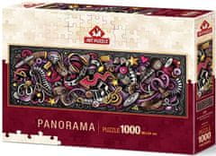 Art puzzle Puzzle Rytmus - PANORAMATICKÉ PUZZLE