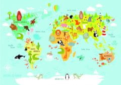 Blue Bird Puzzle Dětská mapa světa - DĚTSKÉ PUZZLE