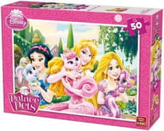 Puzzle Princezny se zvířátky - DĚTSKÉ PUZZLE