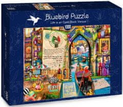 Blue Bird Puzzle Život je otevřená kniha - Benátky