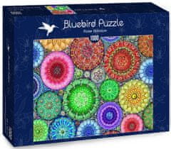 Blue Bird Puzzle Barevné obrazce