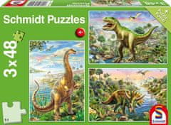 Puzzle Dinosauří dobrodružství - DĚTSKÉ PUZZLE