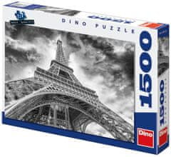 Dino Puzzle Mračna nad Eiffelovkou