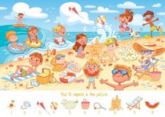 Blue Bird Puzzle Děti na pláži - DĚTSKÉ PUZZLE