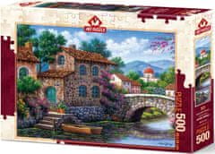 Art puzzle Puzzle Kamenný dům