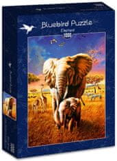 Blue Bird Puzzle Sloni