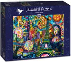 Blue Bird Puzzle Cestování - New York, Paříž