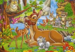 Puzzle Bambi a zvířátka - DĚTSKÉ PUZZLE