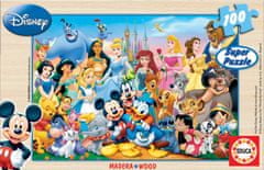 Puzzle Báječný svět Disney - DŘEVĚNÉ PUZZLE