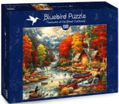 Blue Bird Puzzle Chata v horách