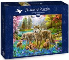 Blue Bird Puzzle Vlčí rodinka