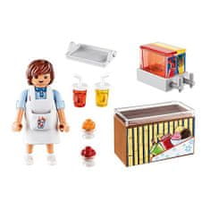 Playmobil Prodejce ledové tříště , Prázdniny, 18 dílků