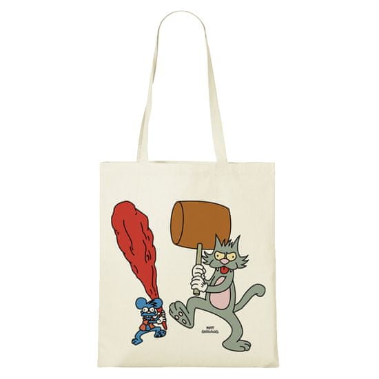 Grooters Plátěná taška Simpsons - Itchy & Skretchy