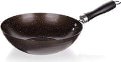 Banquet Pánev WOK s nepřilnavým povrchem GRANITE Brown 25 cm